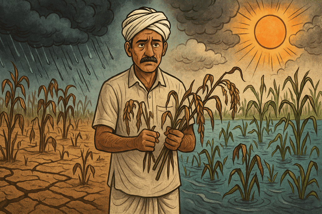 Climate change devastation: Extreme weather destroying crops and livelihoods across rural India