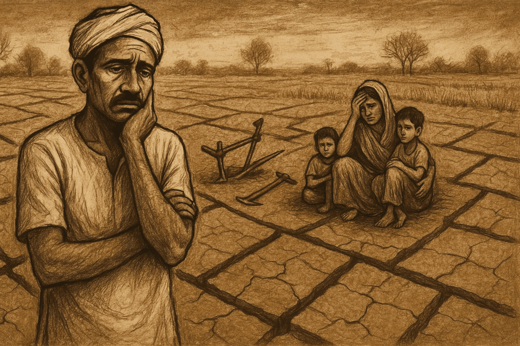 Land fragmentation crisis - Small and marginal farmers struggling with tiny plots and mounting debt